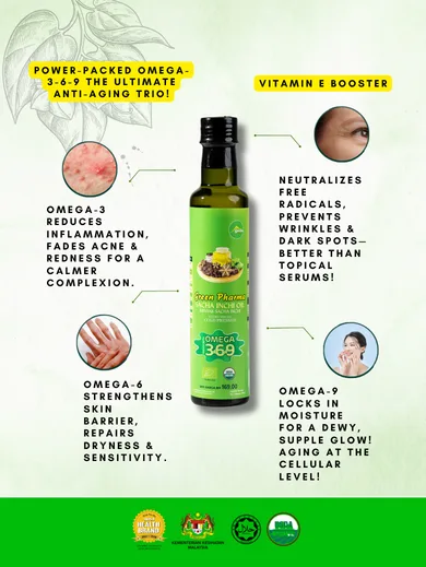 Sacha Inchi Oil 250ML (Bottle) - Image 3