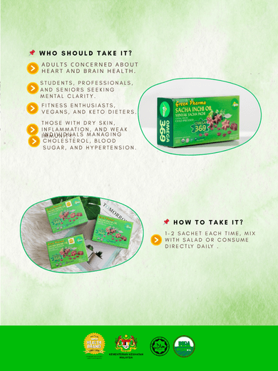 Sacha Inchi Oil 3ml x 80Sachet (Box) - Image 4